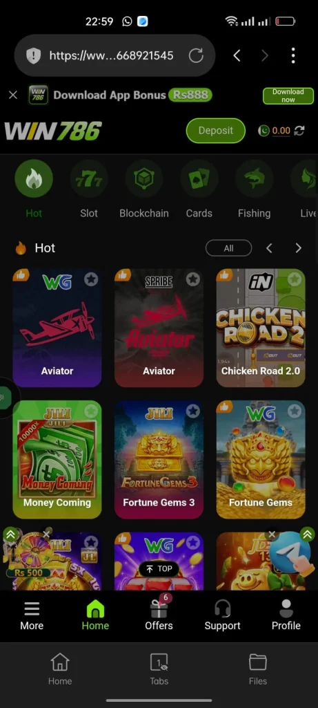 786WIN Game App