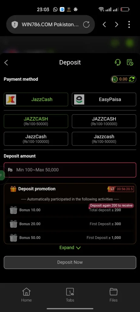 WIN786 Game Easypaisa