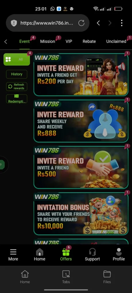 WIN786 Game Official