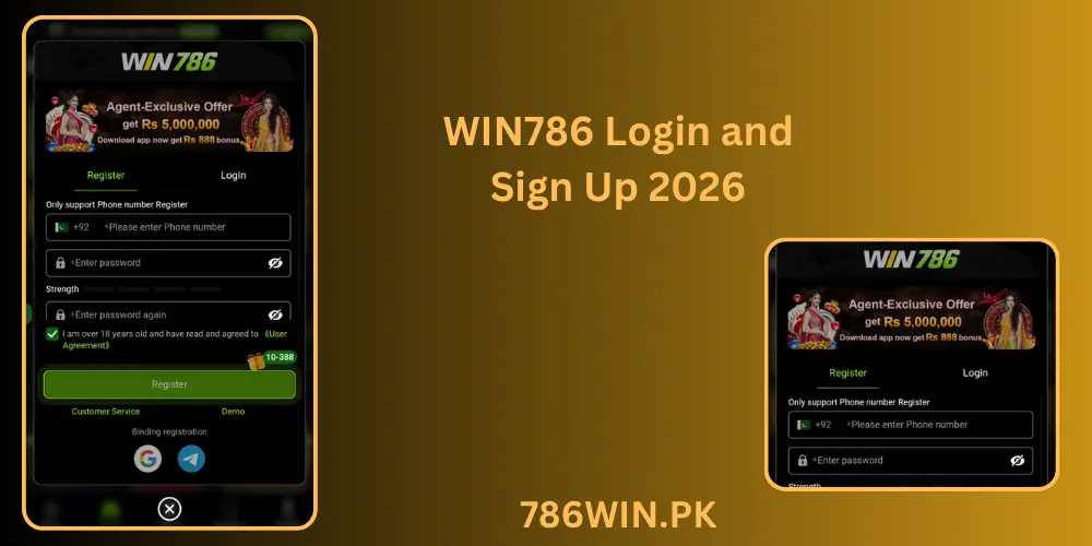 WIN786 Login